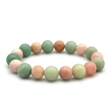 Pink Opal Amazonite Bracelet - S1