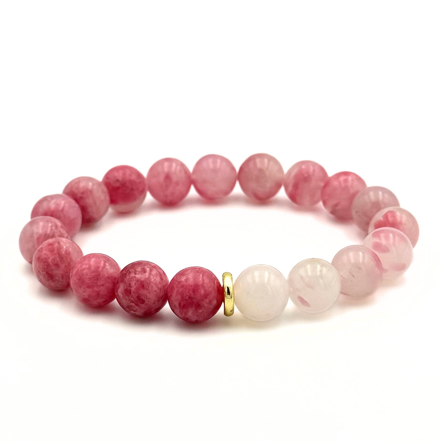 Rhodonite Gradient Bracelet - S1