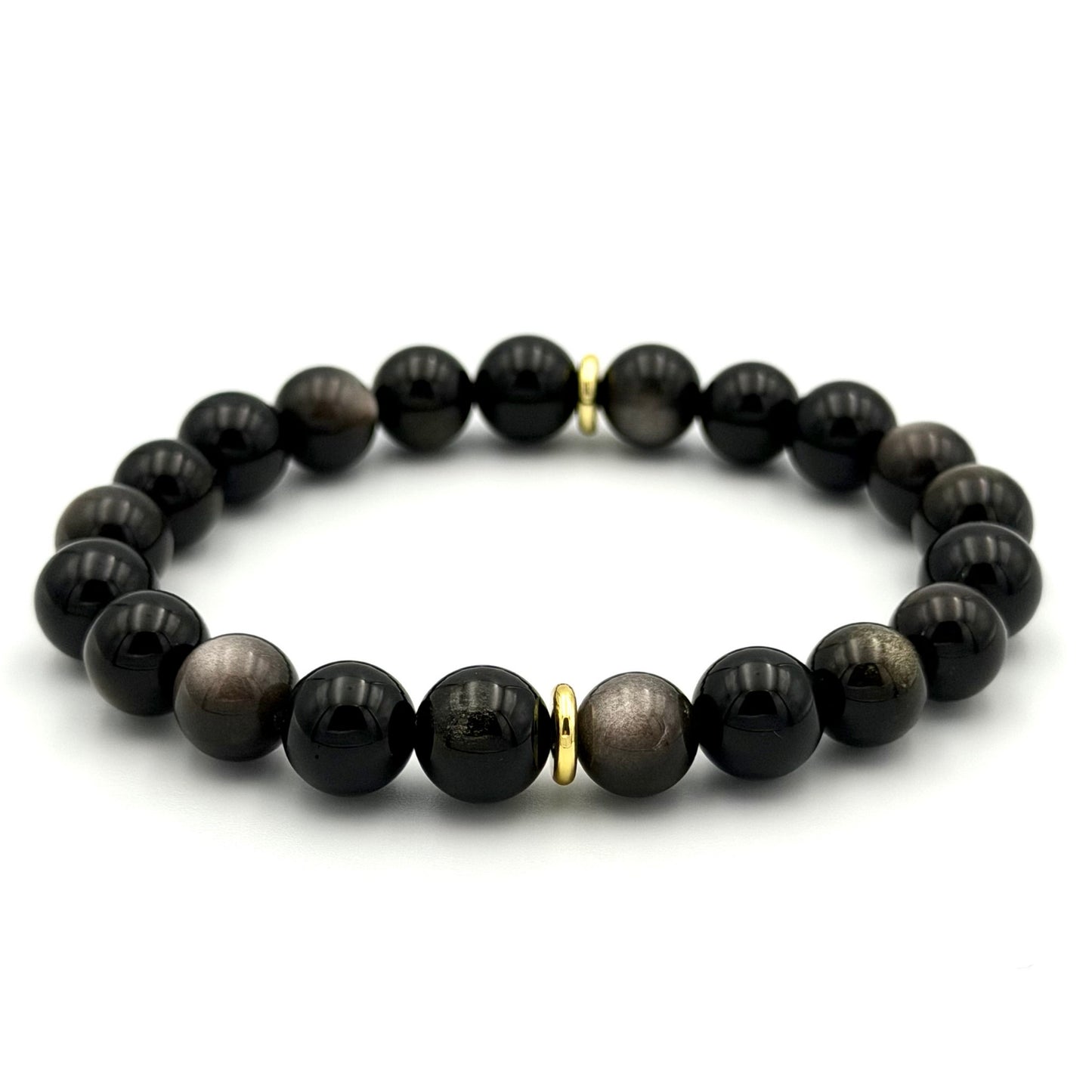 Triple Obsidian Bracelet - S1