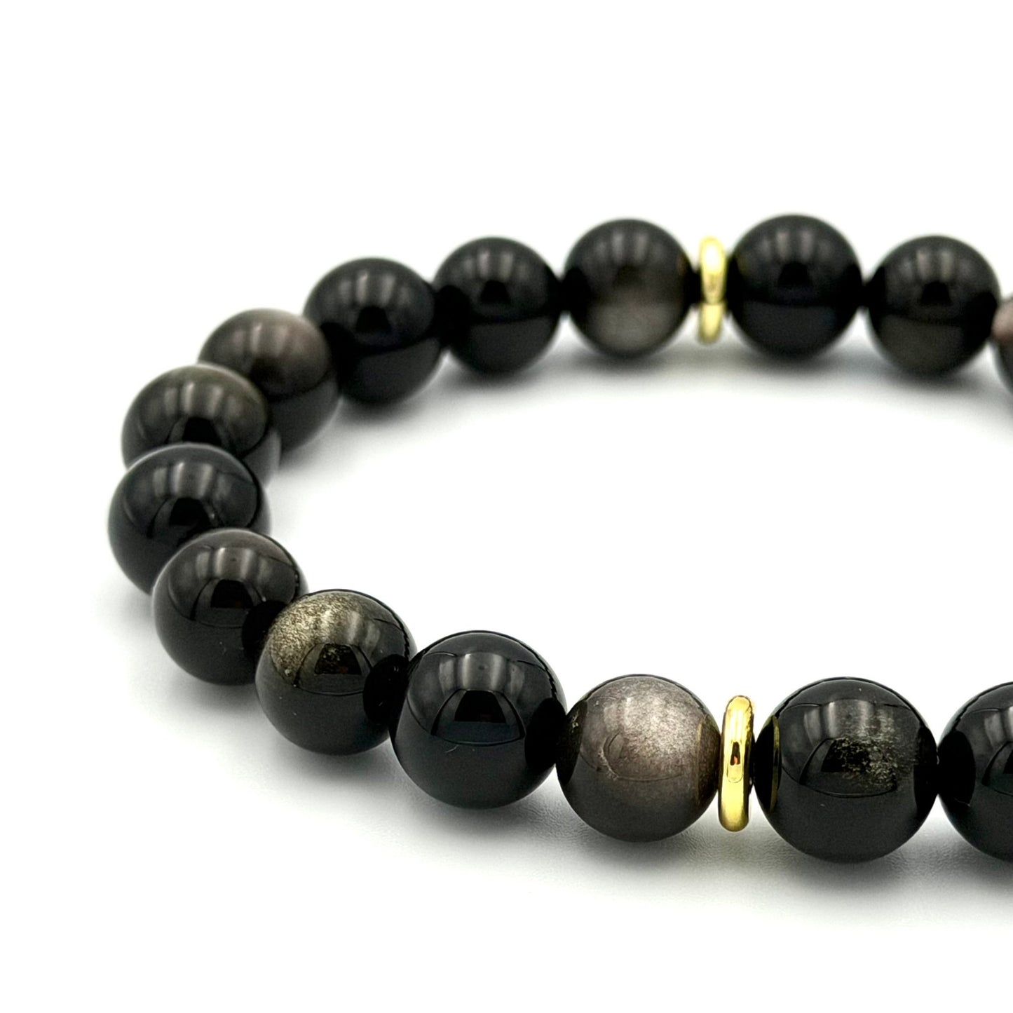 Triple Obsidian Bracelet - S1