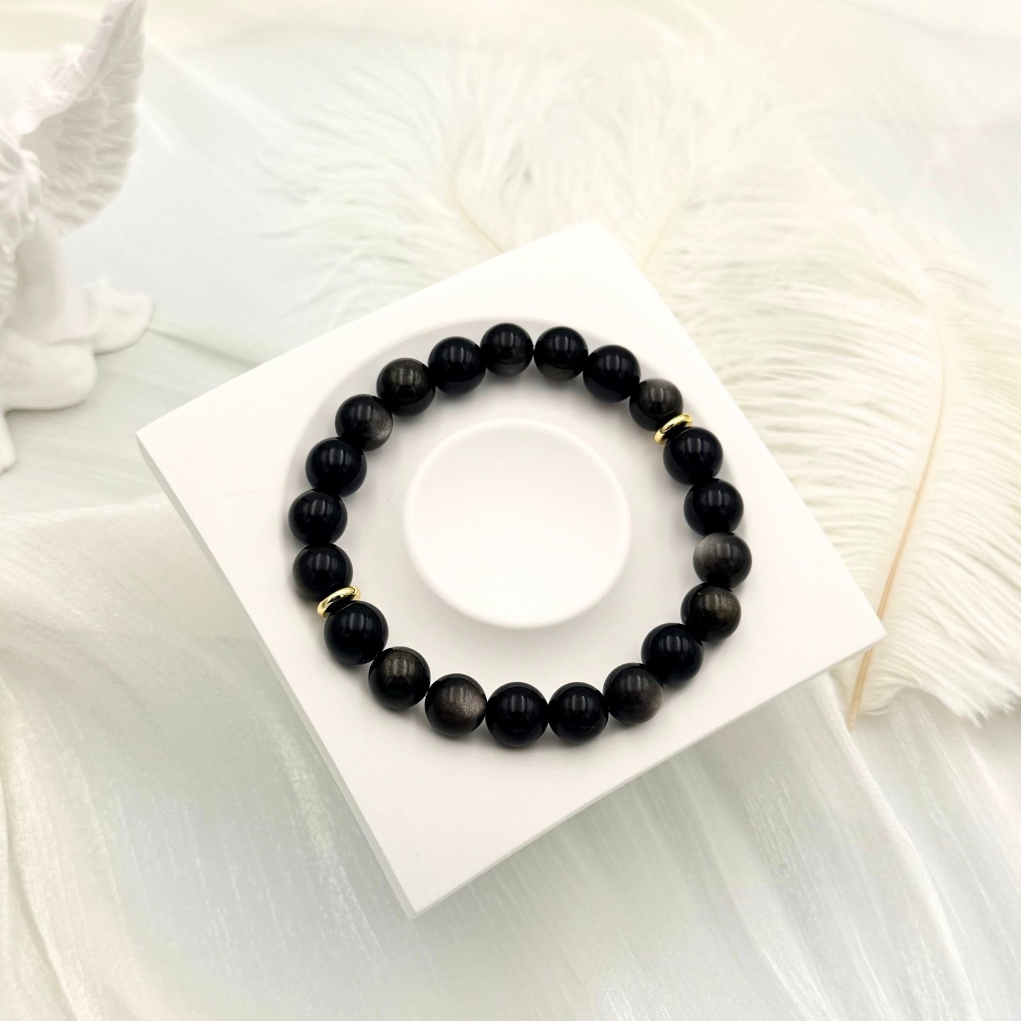 Triple Obsidian Bracelet - S1
