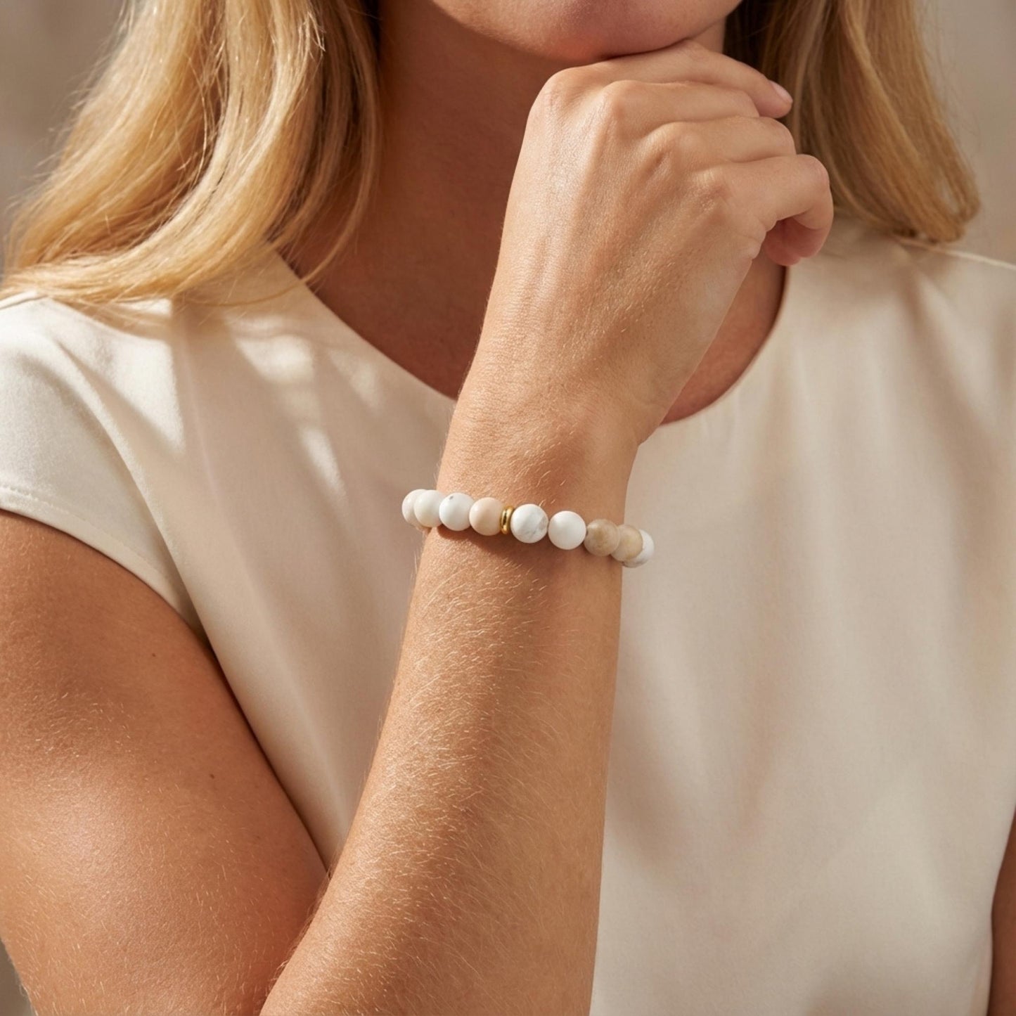 White Opal Bracelet - S1